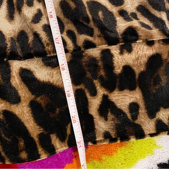 Faux Leather and Fur Cheetah or Leopard Print Jacket - Picture 5 of 5